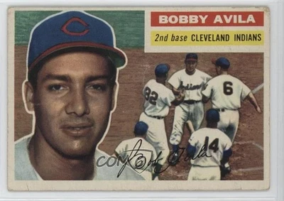 Topps Bobby Avila 1956 (espalda blanca) #132 Foto 1 de 2