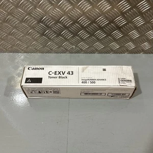Genuine Canon C-EXV 43 Canon Black Toner - New In Box Inc VAT - Afbeelding 1 van 6