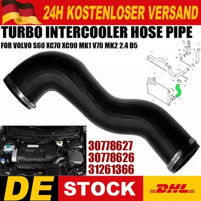 Ladeluftschlauch für VOLVO XC90 I 2.4 D3 D5 2003-2013  30778627 Turboschlauch `· - Bild 1 von 4