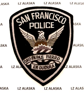 SAN FRANCISCO POLICE DEPARTMENT SSI PATCH (PD11) SCHWARZ & GRAU - Bild 1 von 3