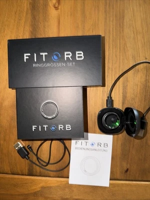 Fitorb Smart Ring Pro 20mm Grau Bluetooth Größe 10 - Bild 1 von 4