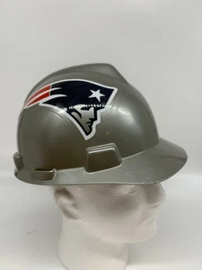 MSA V-Gard New England Patriots Hard Hat Medium - Uses - See Pictures For Size - Picture 1 of 14