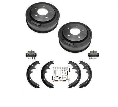 Se adapta a 98-02 B150 Dodge Van 1500 Zapata de tambor de freno Cilindro de rueda de resorte Foto 1 de 4