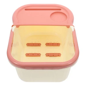  Health Foot Bath Barrel Soaking Basin Bucket Dish Pans for Washing - Picture 1 of 9