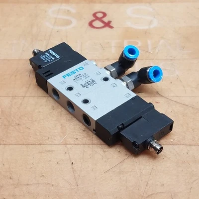 Válvula solenóide Festo CPE14-M1CH-5J-1/8 com MSZG-3-24 DC - USADA - Imagem 1 de 4