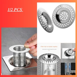 Bathtub & Sink Drain Strainer Shower Hair Drain Catcher for Bathroom - Picture 1 of 14