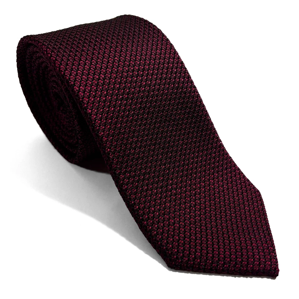 Silk Grenadine Tie (Handmade) - Image 1 of 4