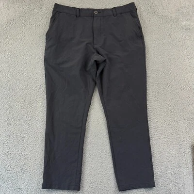 Lee Tri Flex MVP Pants Mens 36x30 Gray Straight Fit Tapered Leg Golf Casual - Image 1 of 4