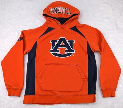 Sudadera con Capucha Auburn Tigers Para Hombre M Coliseo Naranja Bordada NCAA *Manchas Leer Foto 1 de 4