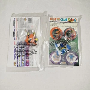 Lot of 2 Burger King 1994 Caps + Z-Bots Micro Machines Action Figures - 1 opened - Picture 1 of 9