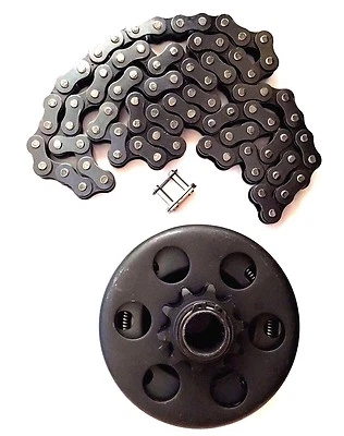 ЦЕНТРОБЕЖНОЕ СЦЕПЛЕНИЕ И ЦЕПНОЙ ДВИГАТЕЛЬ ХИЩНИК 212CC HF GO KART 3/4'' ID 40/41/420  - Изображение 1 из 2