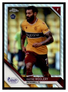 2021-22 Topps Chrome Refractor Rookie SPFL KAYNE WOOLERY RC #85 Fast Shipping