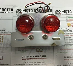 AM 2974 FANALE FARO STOP POSTERIORE AMAS OMOLOGATO PER SCOOTER MOTO - Imagen 1 de 1