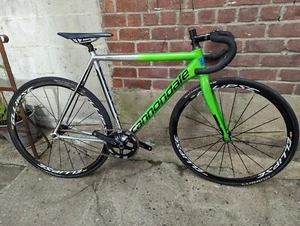 Cannondale Track CAAD10 CAAD 10 pista fixed gear mavic sram NJS single speed - Picture 1 of 10