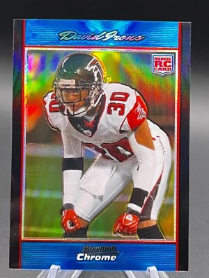 2007 Bowman Chrome Blue Refractor /150 - David Irons #BC40 (RC) - Image 1 of 3