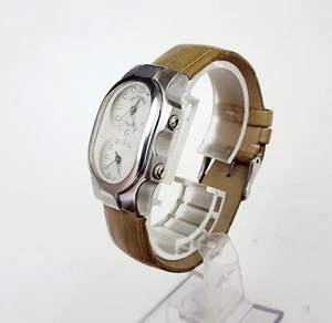 Women's Watch PHILIP STEIN "Teslar". Marked Diamonds Dial. Dual Time - Picture 1 of 19