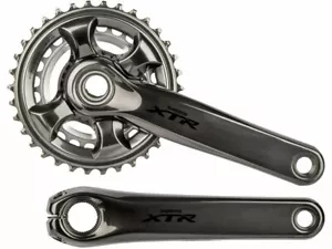 Shimano XTR Crank 2x11 FC-M9000-2 175mm Crankset without Chainrings - NEW - Picture 1 of 3