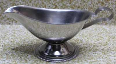 Bloomfield SS Japón 3737 Salsa Gravy Boat Bowl Acero Inoxidable Usado LIGERAMENTE Foto 1 de 4