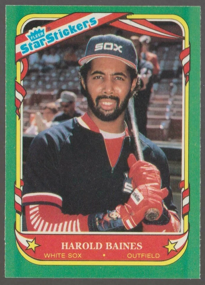 1987 FLEER BASEBALL STAR STICKERS - YOU PICK #1 - #132 - NMMT - FREE SHIPPING - Image 1 of 1