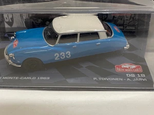 Citroen DS19 Toivonen 1963 Rally Montecarlo 1:43 Ixo Altaya Diecast - Picture 1 of 1