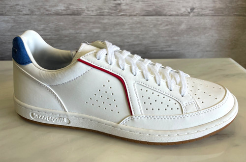 Le Coq Sportif Icons Men's White Leather Trainers Sneakers us 9 Casual Shoes 42