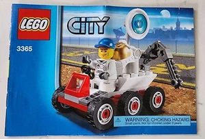 Lego City SPACE 3365 SPACE MOON BUGGY Manuale Istruzioni Libretto SOLO Libro - Foto 1 di 3