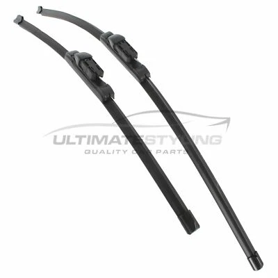 Front Windscreen Wiper Blades Set Ford Transit Mk8 V363 Van 3/2014-> Exact Fit - Image 1 of 3