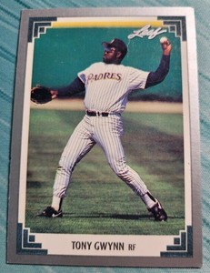 1991 LEAF TONY GWYNN CARD # 290