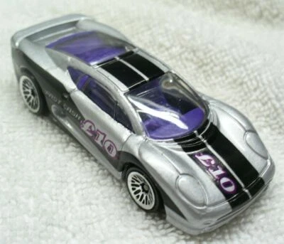 Hot Wheels 1992-1/64 plata diecast-L10 efectivo rápido-Jaguar XJ220-Malasia LN Foto 1 de 3