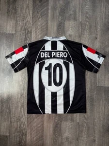 MAGLIA DENISE VINTAGE DEL PIERO JUVENTUS CALCIO FOOTBALL BLOKE CORE TAGLIA XXL 2XL - Foto 1 di 17