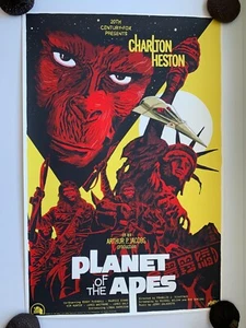 Mondo Planet der Affen Siebdruck Poster von Francesco Francavilla XXX/250 - Bild 1 von 10
