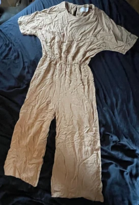 Traje de salto de mameluco para mujer talla 6 tostado manga corta de ASOS Foto 1 de 3