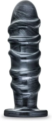 Consolador con enchufe anal acanalado Eden 11" largo enorme punto G punto P juguete sexual Foto 1 de 3