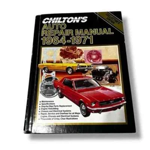 Manual de reparación de automóviles Chiltons 1964-1971 edición coleccionista - Imagen 1 de 8