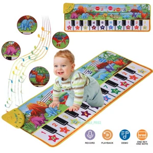 Kids Musical Piano Mats with Music Sounds Musical Toys Baby Floor Piano Keyboard - Picture 1 of 18