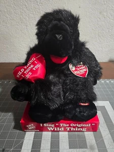 Dan Dee Plüsch animierter Weihnachts-Gorilla-Affe Affe singt wildes Ding - Bild 1 von 13