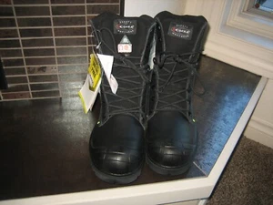 Cofra 385 Houston schwarz Inter-Met Sicherheit Arbeitsstiefel ~ Größe USA 8 ~ neu mit Etikett ~ - Bild 1 von 8