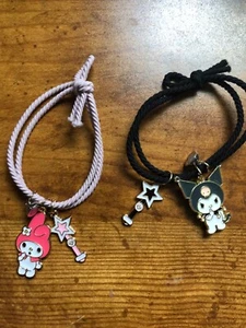Kuromi My Melody Bracelet Set Charms Anime Accessories - Picture 1 of 3