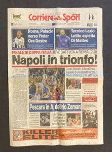 IL CORRIERE DELLO SPORT 21 maggio 2012 Ssc Napoli Calcio Coppa Italia - Picture 1 of 1