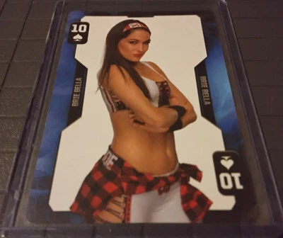 2019 Aquarius WWE Divas Evolution Playing Cards - Brie Bella #10S - Image 1 of 2