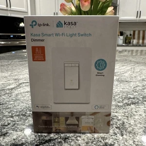Kasa Smart Dimmer Switch HS220, Single Pole, Needs Neutral Wire, 2.4GHz Wi-Fi - Picture 1 of 7