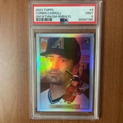 2023 Topps Game Within the Game Corbin Carroll Rookie (RC) - Rainbow Foil /99  - Image 1 of 3