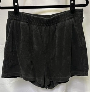 GAP Damen Shorts schwarz Frottee Größe Medium - Bild 1 von 5