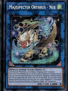 Yu-Gi-Oh! Majespecter Orthrus - Nuevo PHNI-EN051 Secreto Raro 1ª Edición Casi Nuevo - Imagen 1 de 1
