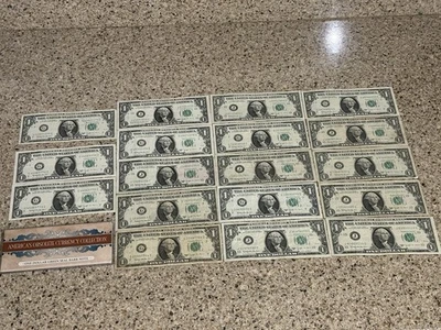 Lot of (19) 1963B $1 BARR NOTES - Image 1 of 4
