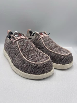 LARNMERN Mocasines Sin Cordones Puntera de Acero Mujeres Trabajo Seguridad Zapatos Ligeros Talla 11 Foto 1 de 4