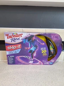 Twister Rave Skip It Electronic Light Up Game Hasbro New Box Damage - Picture 1 of 3