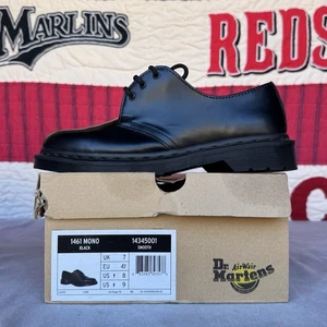 Größe M8/W9 - Dr. Martens 14345 Oxford Schuhe Leder Schnürschuhe Stollensohle - Bild 1 von 10