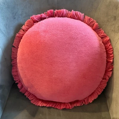 Threshold Round Decorative Pillow - Bohemian - Pink - Image 1 of 2