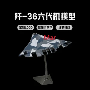 1/144 J-36 China Sixth Generation Fighter Aircraft Assembled Model 17cm - Picture 1 of 6
